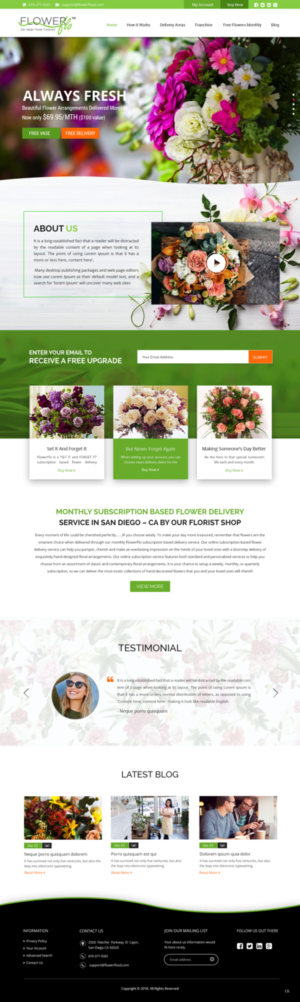 Web Design by pb for Shane | Design: #20465668