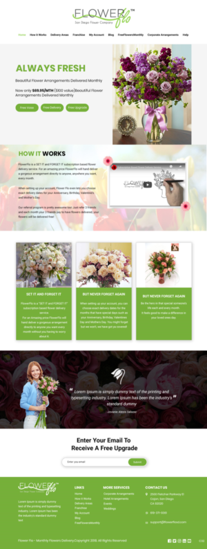 Web Design by pb for Shane | Design: #20465670