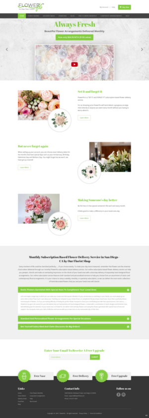 Web Design by pb for Shane | Design: #20465691