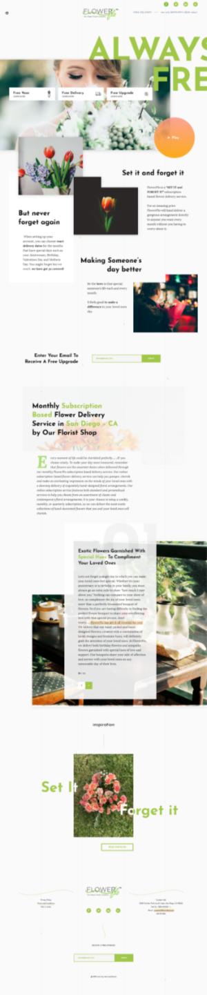 Web Design by Marc Ray for Shane | Design: #20474472