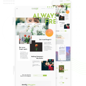Redesign Of Flower Delivery Subscription Service Website | Web Design by Marc Ray