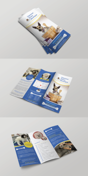 Flyer Design by alex989 for Glamour Paws Boutique | Design: #20475527