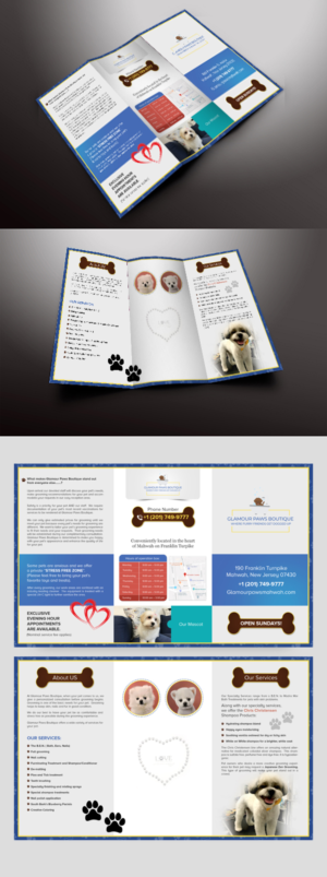 Flyer Design by creative.bugs for Glamour Paws Boutique | Design: #20471305