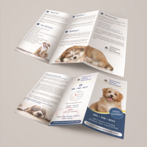 Dog Grooming Business Brouchure | Diseño de Flyer por Creative Jiniya