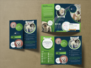 Design de Flyer par ilovedesign1 pour Glamour Paws Boutique | Design #20486496