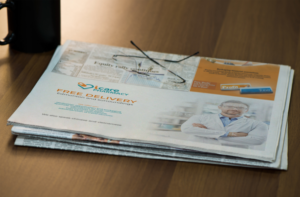 A Pharmacy half page colour Ad to be placed in an Asian Newspaper, Promoting our Delivery Service... | Diseño de Anuncio de Prensa por Manke Creative