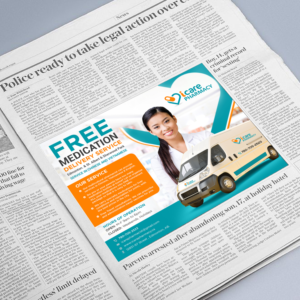 Zeitungsanzeige-Design von GraphicsGuru für dieses Projekt | Design: #20538835