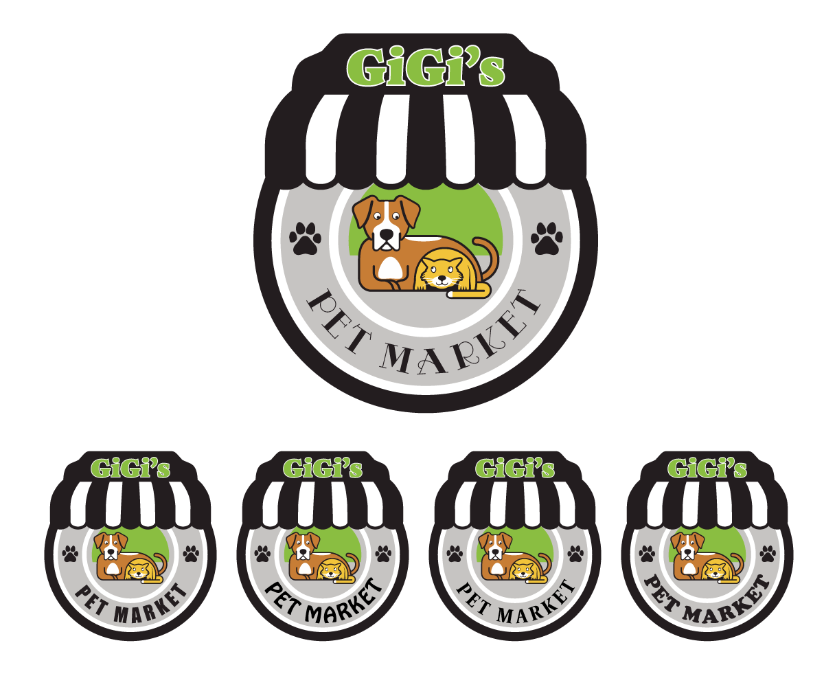 Design de Logo par just_me pour GiGi's Pet Market | Design #20546443