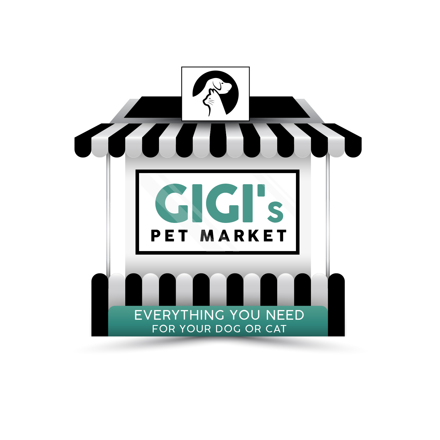 Logo Design by kpgroup for GiGi's Pet Market | Design #20512507