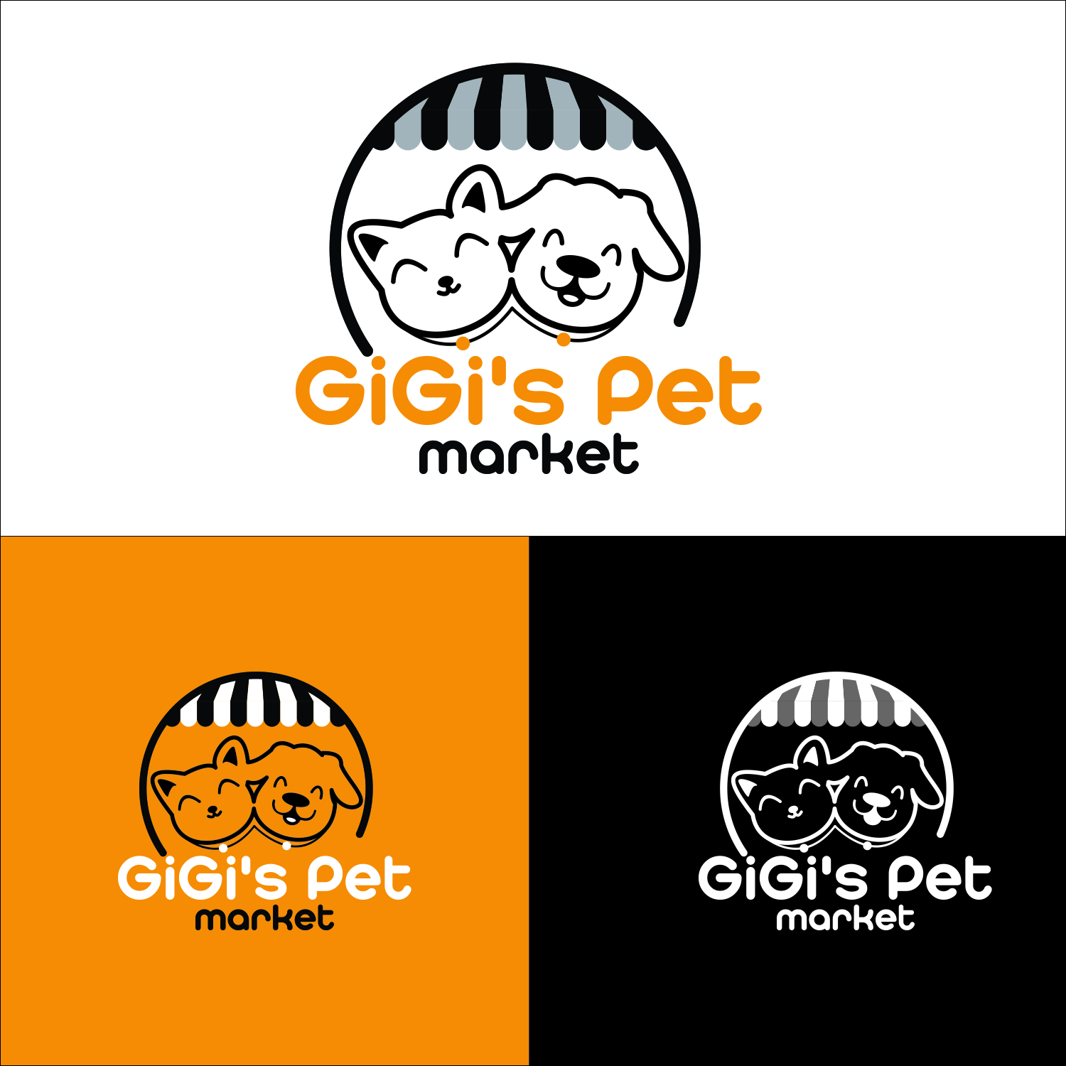 Logo Design by asril jam'an for GiGi's Pet Market | Design #20461503