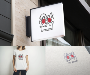 Logo-Design von NinaCraft für GiGi's Pet Market | Design: #20504450