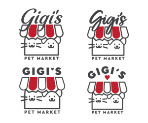 Logo-Design von NinaCraft für GiGi's Pet Market | Design: #20504455