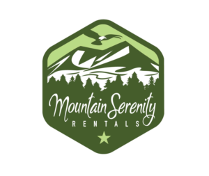 Logo Design by strap for Mountain Serenity Rentals LLC | Design: #20465252