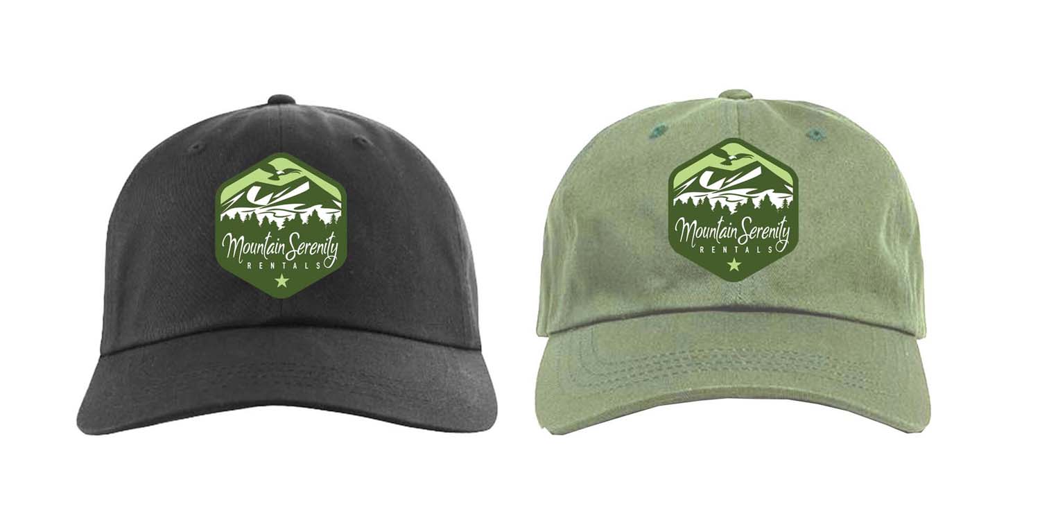 Logo Design by strap for Mountain Serenity Rentals LLC | Design #20505621