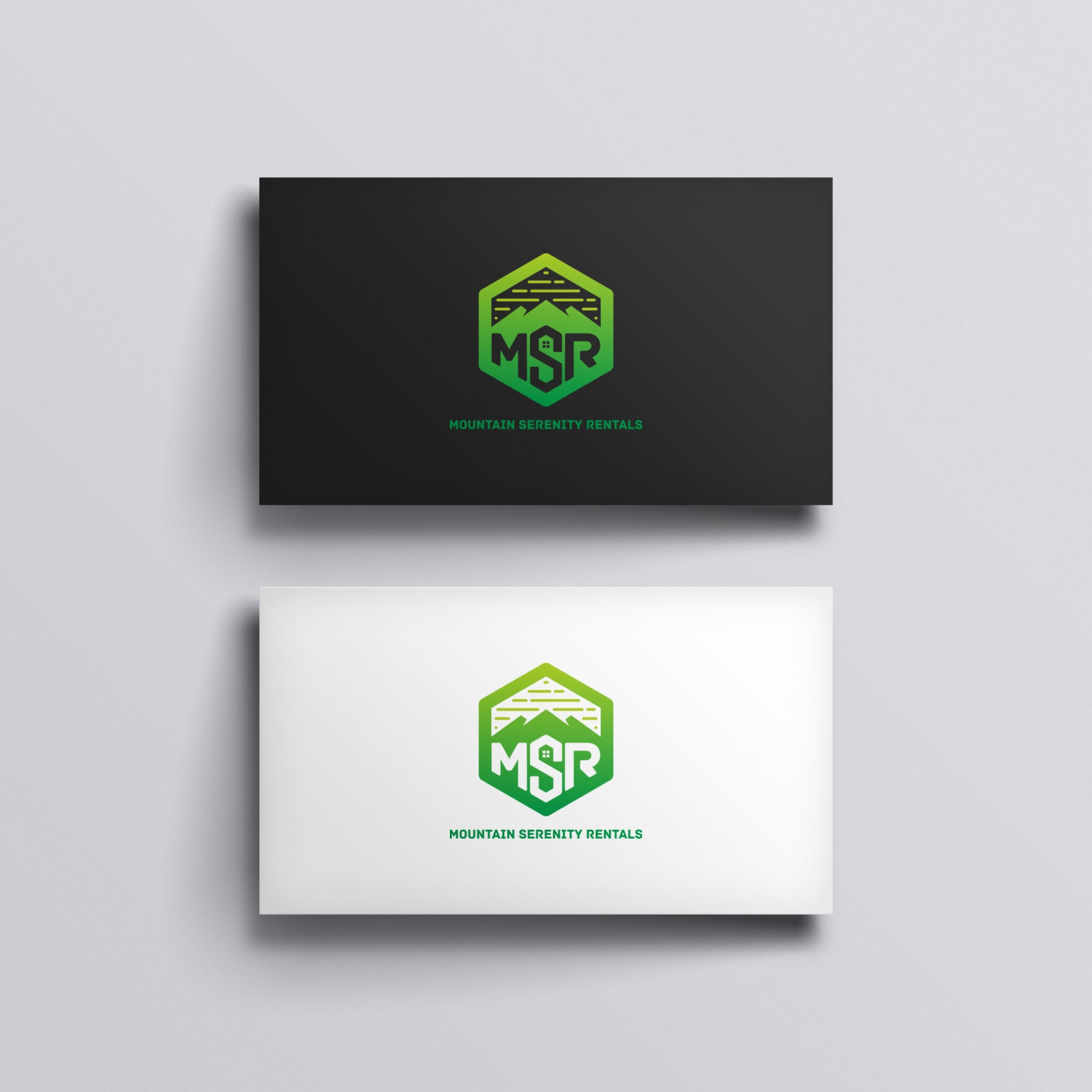 Logo Design by aquabomb26 for Mountain Serenity Rentals LLC | Design #20467813