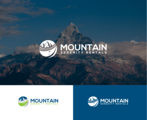 Diseño de Logo por lucky time para Mountain Serenity Rentals LLC | Diseño: #20473999