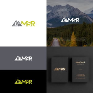 Diseño de Logo por SlashGrid para Mountain Serenity Rentals LLC | Diseño: #20484862