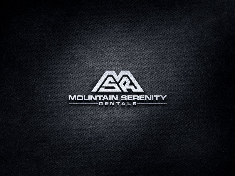 Logo Design by monmon for Mountain Serenity Rentals LLC | Design #20469842