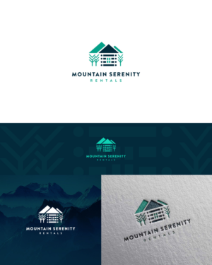 Logo Design by dgrafix for Mountain Serenity Rentals LLC | Design: #20458807