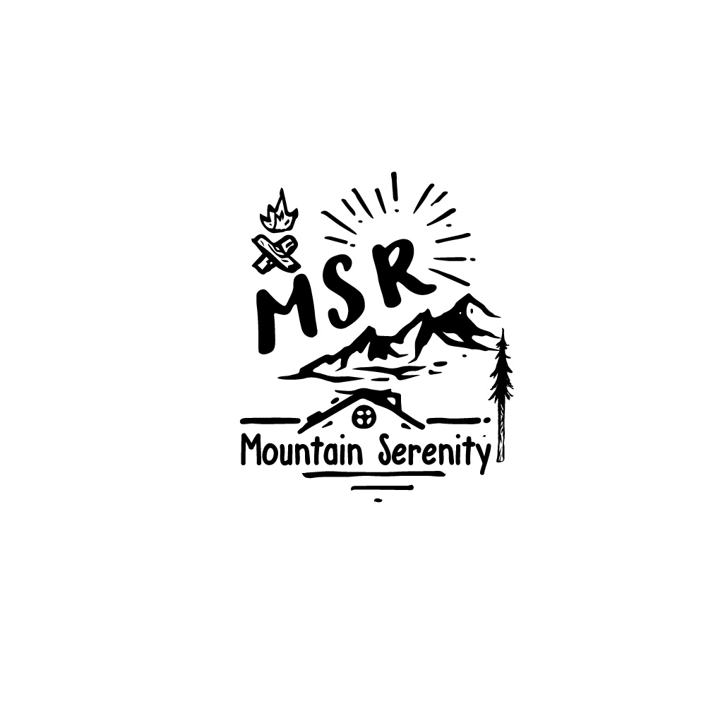 Logo Design by souha chaouachi 2 for Mountain Serenity Rentals LLC | Design #20461997