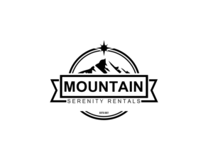 Diseño de Logo por mera design crowd para Mountain Serenity Rentals LLC | Diseño: #20508533