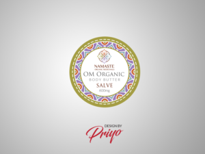 Organic CBD topicals needs product labels for body butters, roll on oils and massage oil candles | Diseño de Empaque por Priyo Subarkah