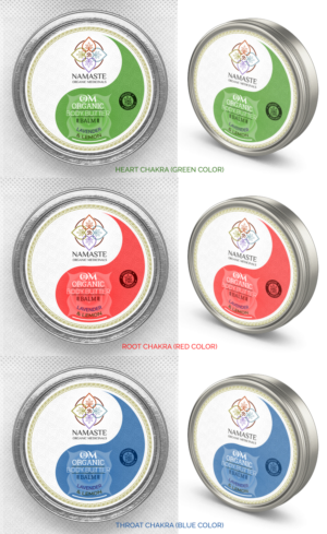Organic CBD topicals needs product labels for body butters, roll on oils and massage oil candles | Diseño de Empaque por SAI DESIGNS