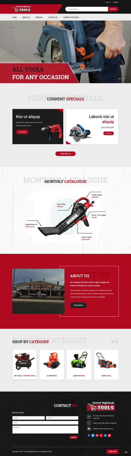 Web Design by pb for this project | Design #20475714