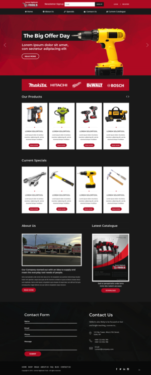 Web Design by pb for this project | Design: #20475715