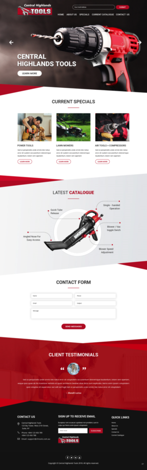 Web Design by pb for this project | Design: #20475716