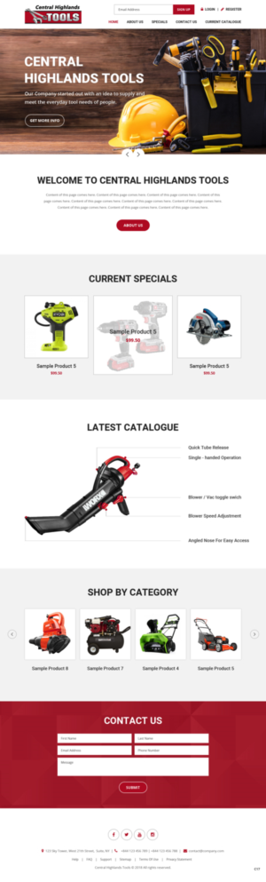 Web Design by pb for this project | Design: #20475719