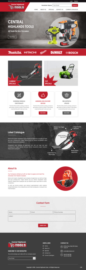 Web Design by pb for this project | Design: #20475720