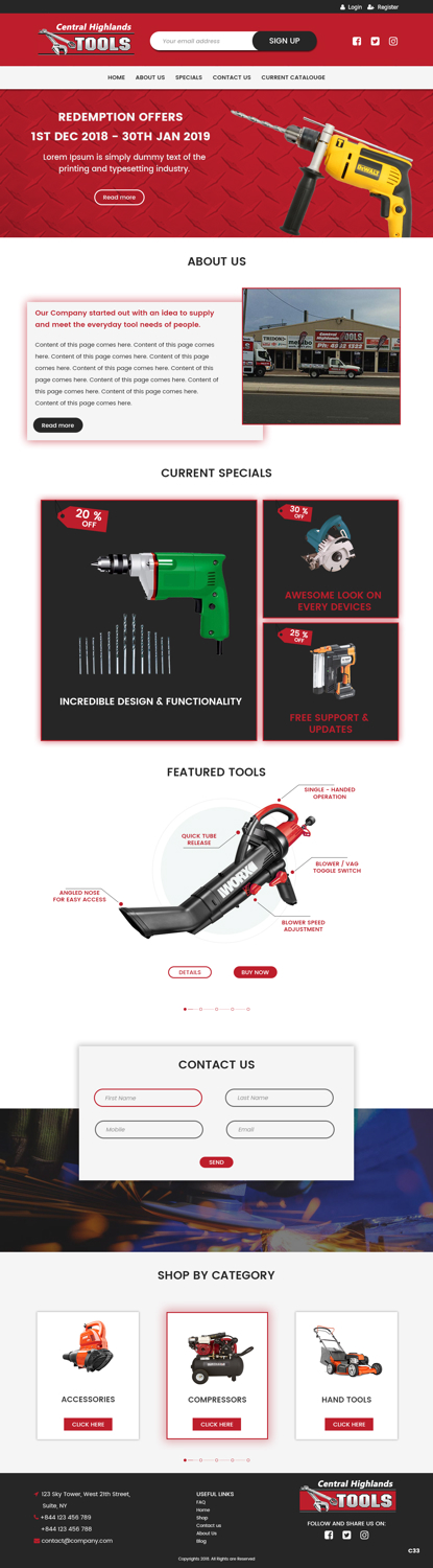 Web Design by pb for this project | Design #20475721