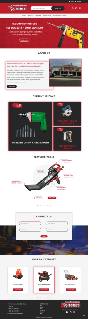 Web Design by pb for this project | Design: #20475721