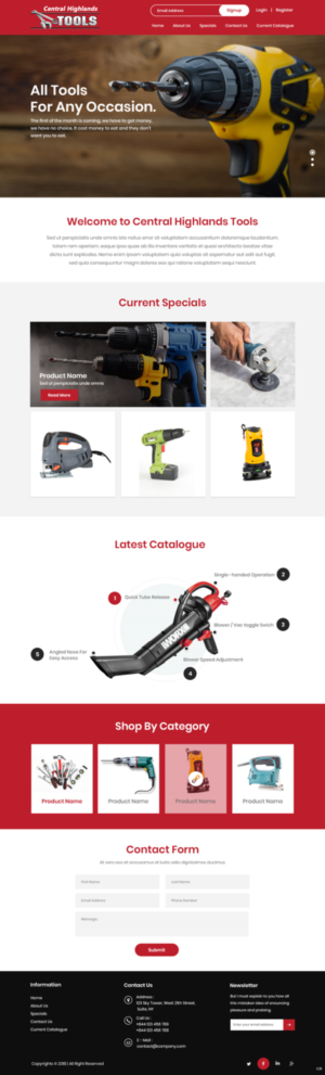 Web Design by pb for this project | Design: #20475722