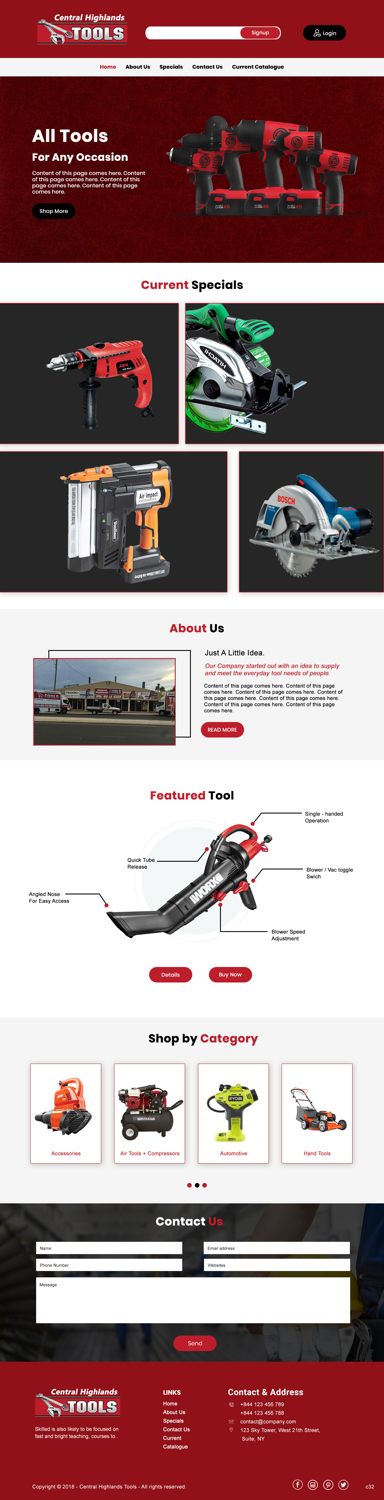 Web Design by pb for this project | Design #20475723