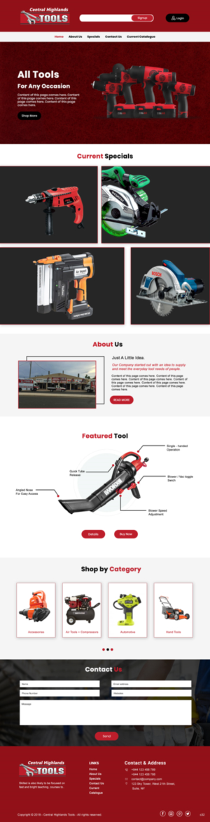 Web Design by pb for this project | Design: #20475723