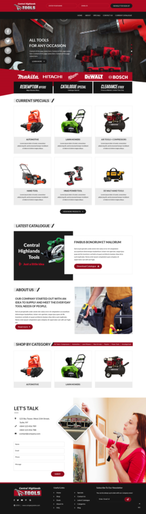 Web Design by pb for this project | Design: #20475729