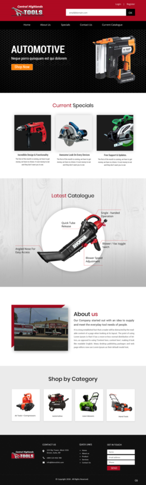 Web Design by pb for this project | Design: #20485419