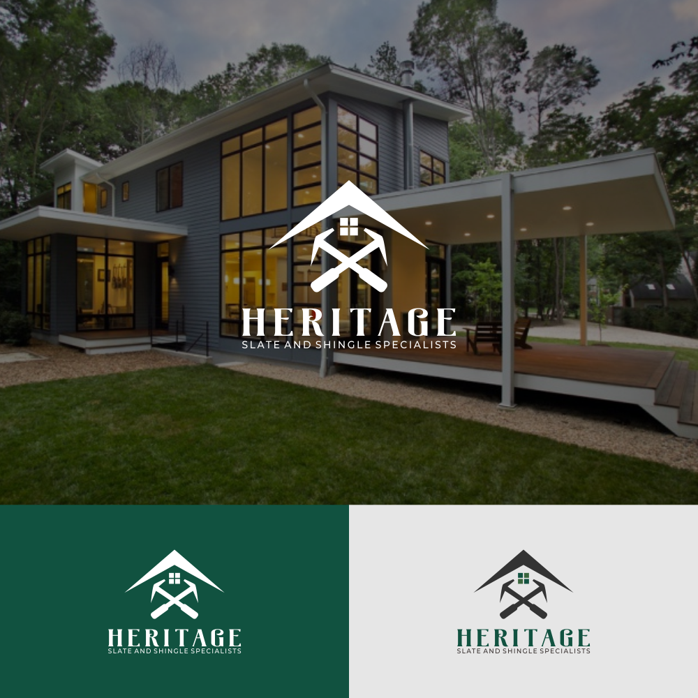 Logo-Design von Wahyu Araf für heritage slate roofing pty ltd | Design #20679258