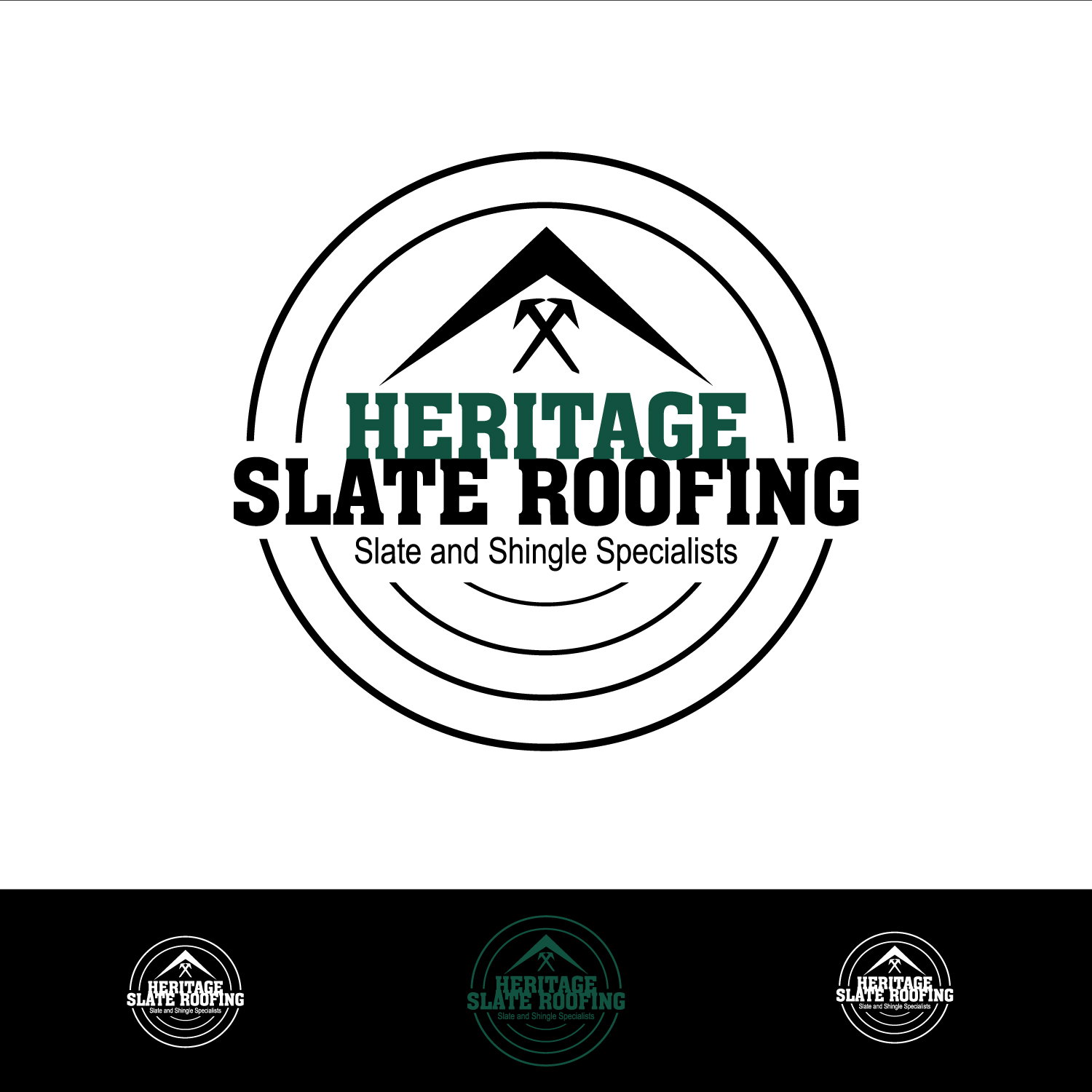 Design de Logo par Mugn Visual pour heritage slate roofing pty ltd | Design #20616182