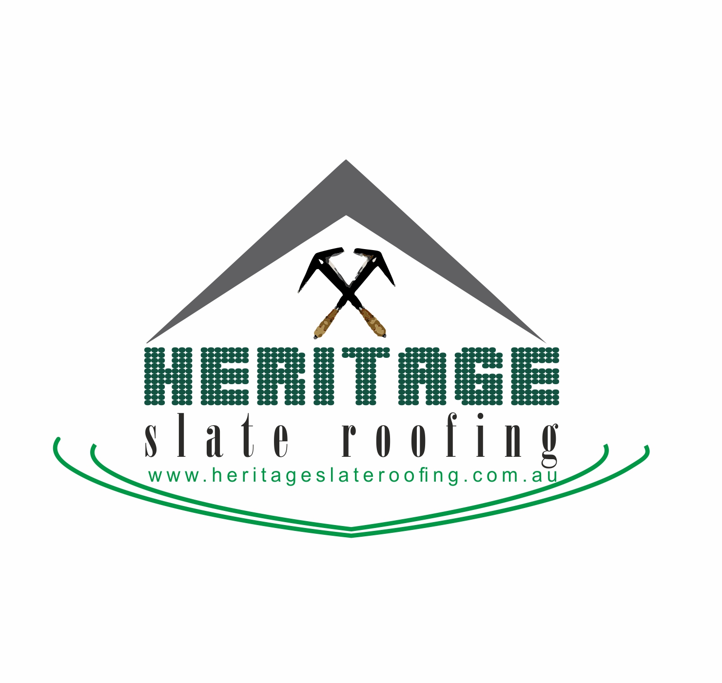 Design de Logo par Mavis_Efe. pour heritage slate roofing pty ltd | Design #20468596