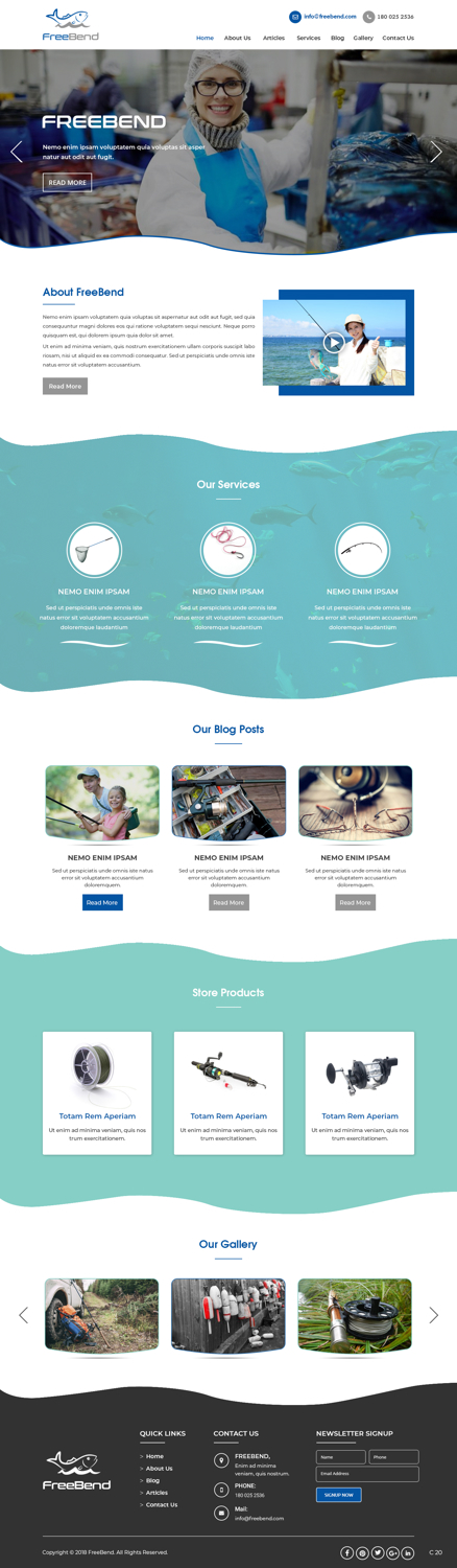 Web Design by pb for this project | Design #20475766