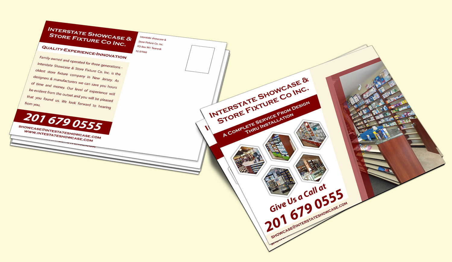 Postcard Design by Petter Goms for this project | Design #20481676