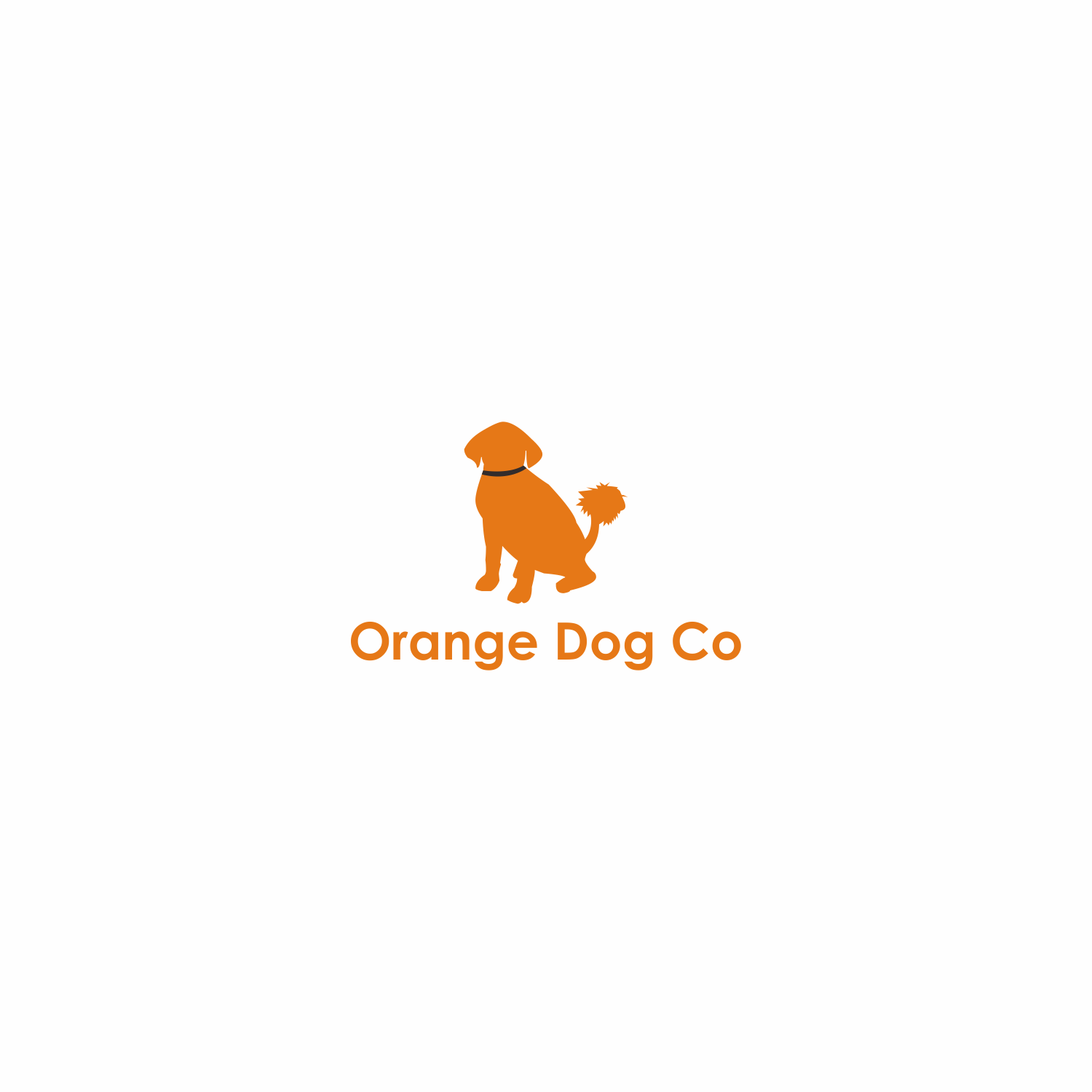 Logo Design by saher khan 2 for Orange Dog Company | Design #20561428