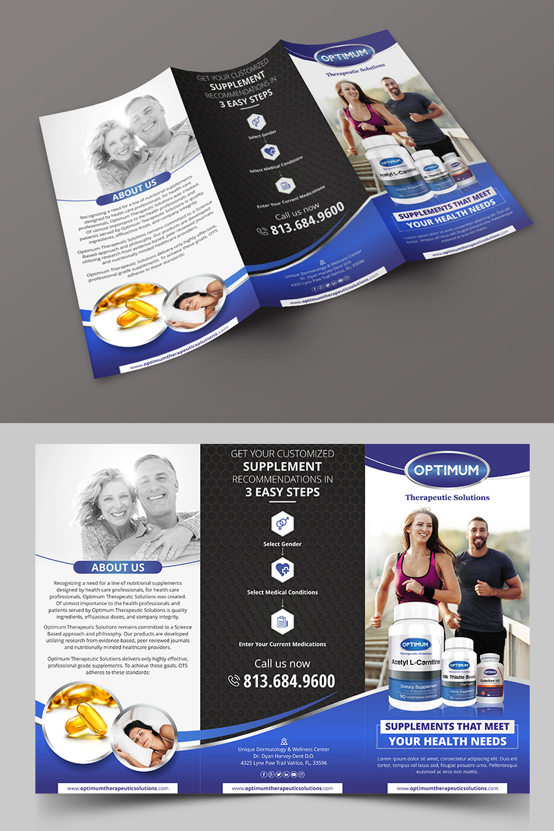 Flyer Design by ESolz Technologies for Optimum Hormone Balance | Design #20469803