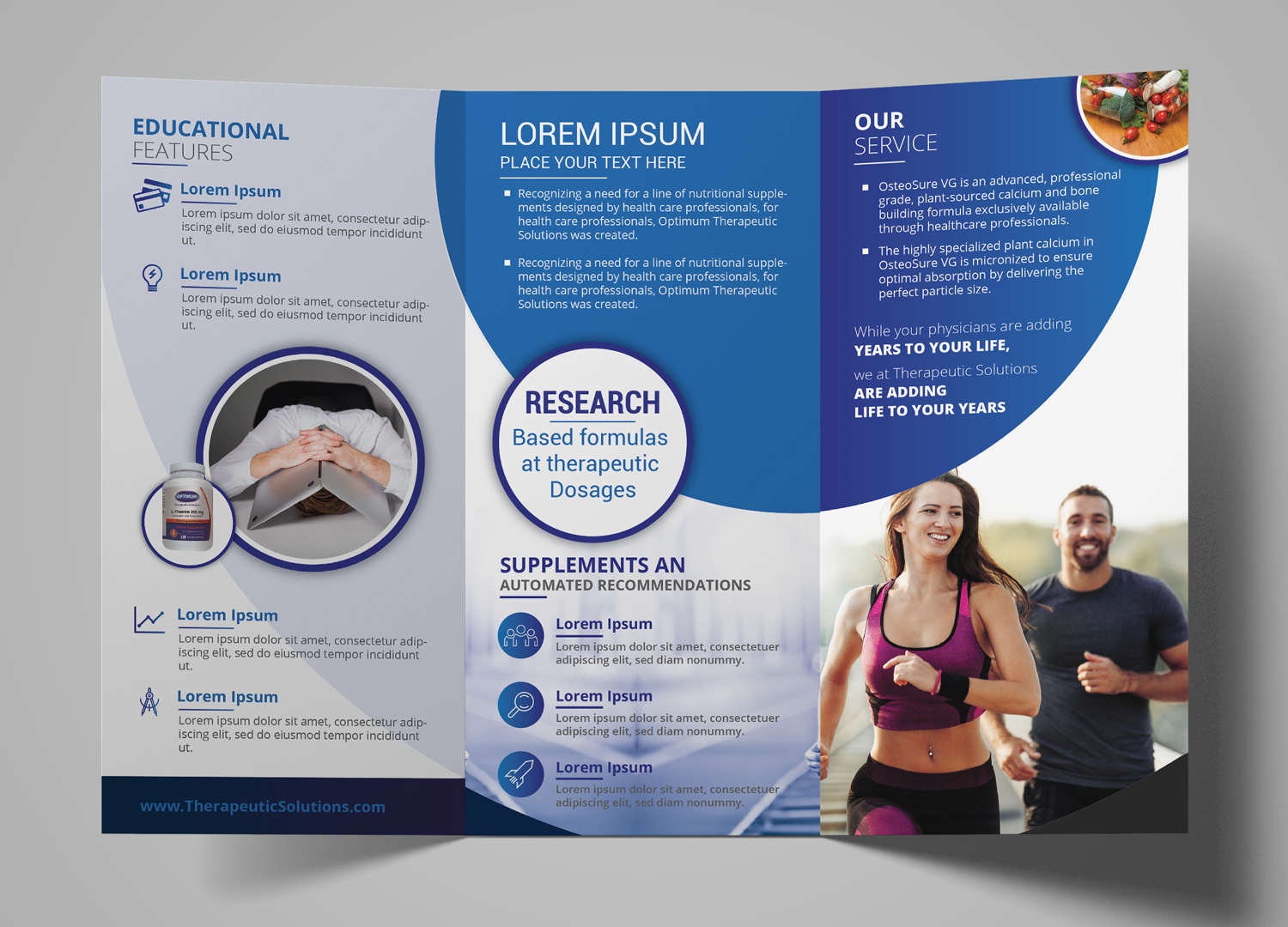 Diseño de Flyer por ilovedesign1 para Optimum Hormone Balance | Diseño #20502820