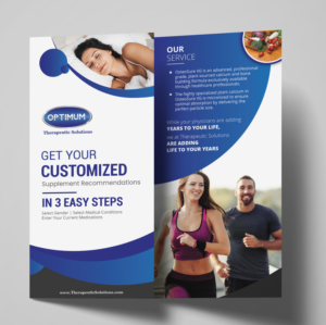 Flyer Design by ilovedesign1 for Optimum Hormone Balance | Design: #20502822