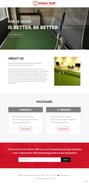 Landing Page Design by pb