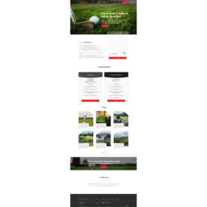 Landing Page Design by AbhishekRoyBunty
